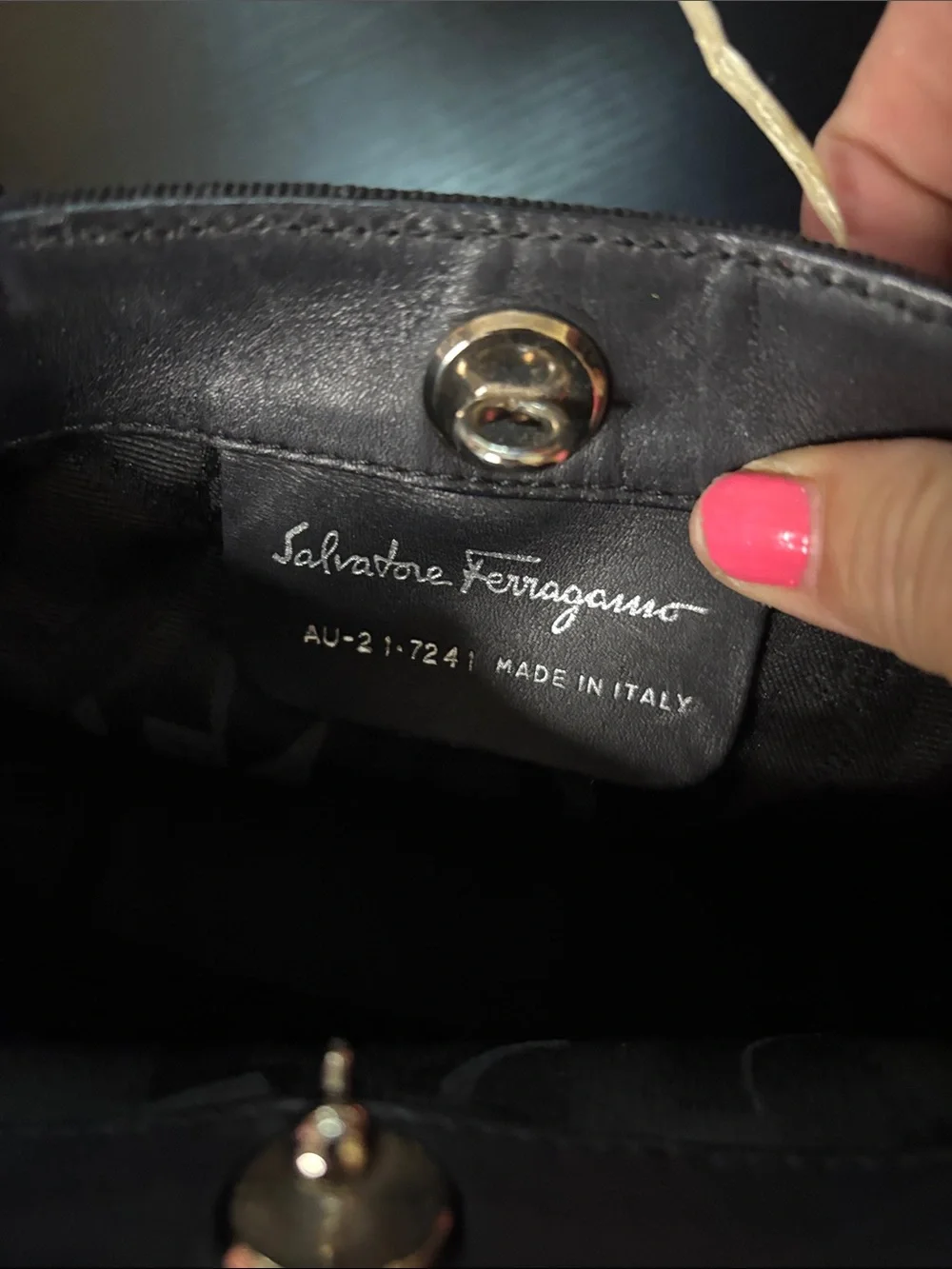 Salvatore Ferragamo Vara straw fringe bag
